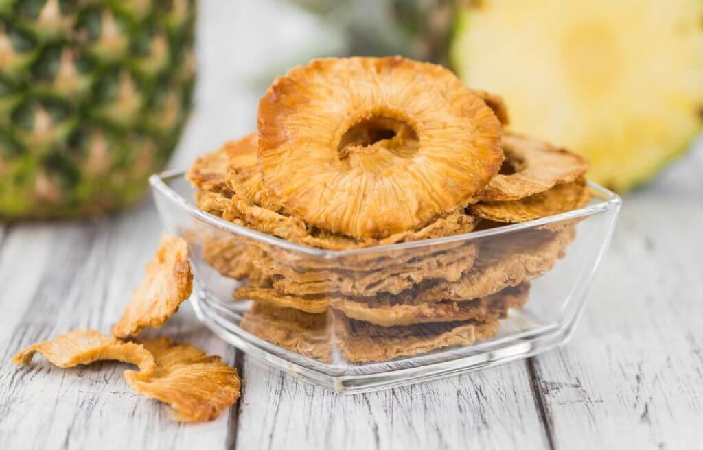 Ananas séché naturel – sans sucre ajouté, sans conservateurs - 3 x 130g - FRUITS SAJE